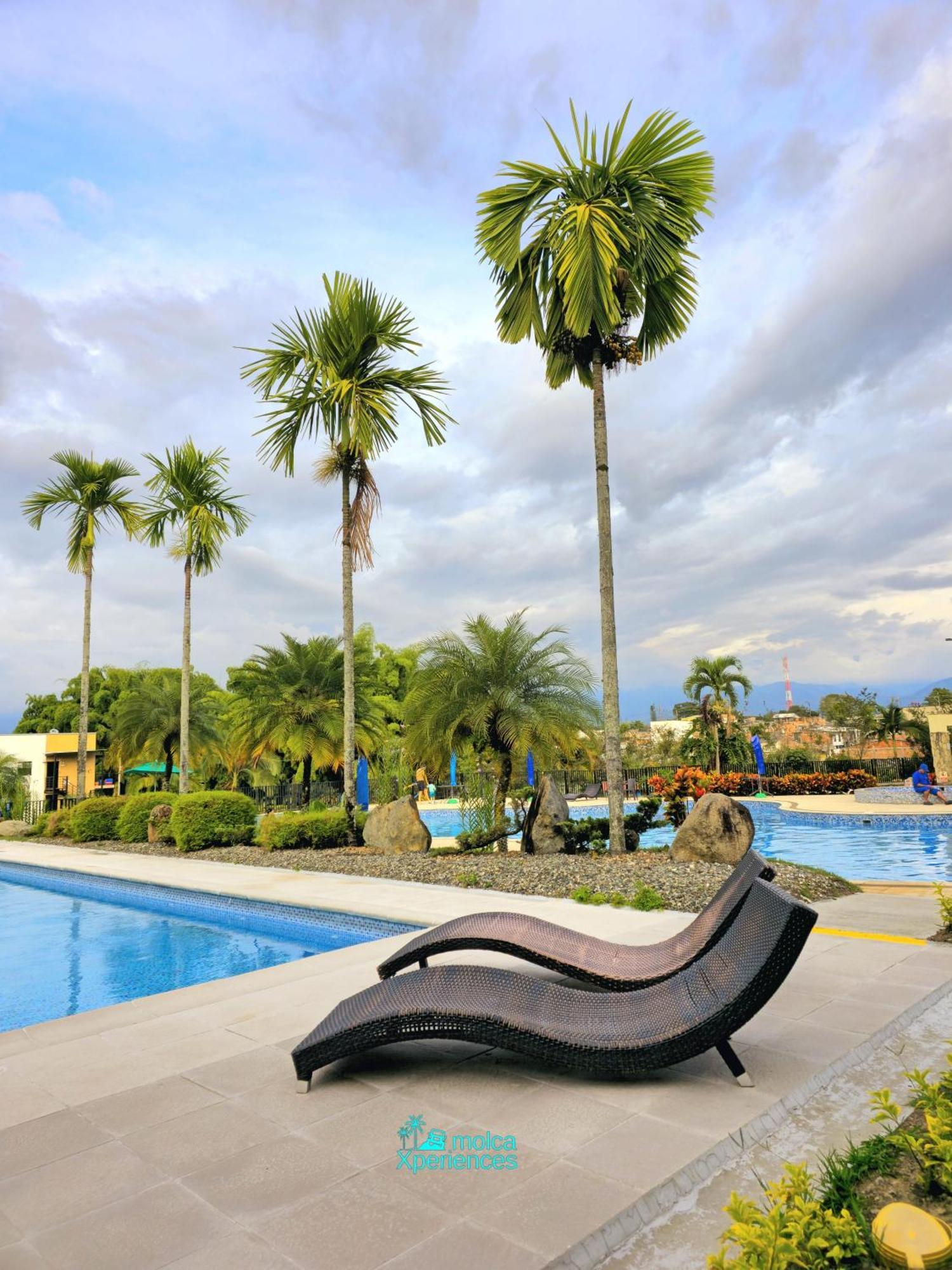 Apartamento Privado Vacacional A 5M Del Aeropuerto, 20 Minutos Del Parque Del Cafe Y Centro De Armenia Con 4 Piscinas, 3 Jacuzzi, Sauna By Molca Xperiences 3H Buitenkant foto