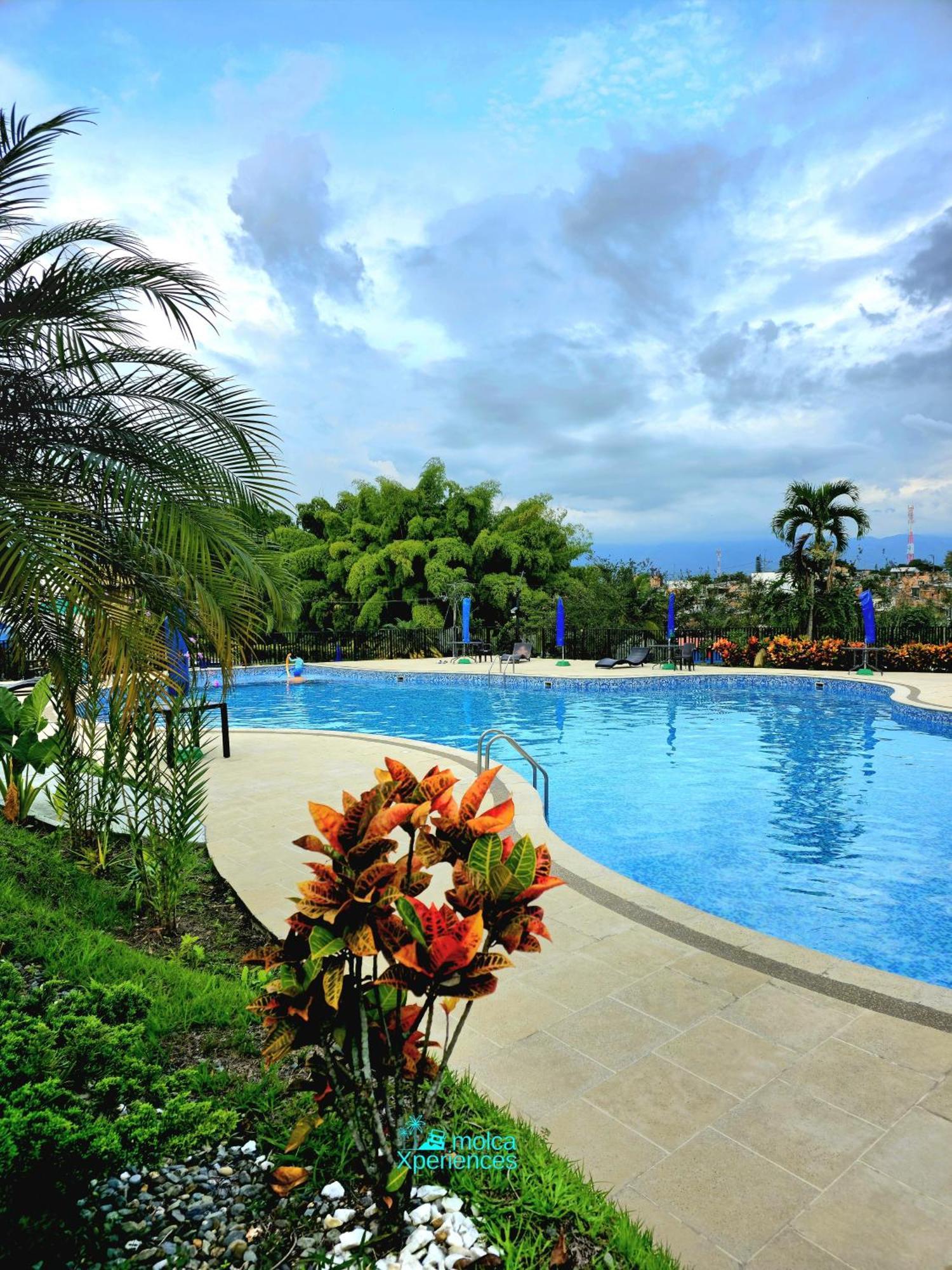 Apartamento Privado Vacacional A 5M Del Aeropuerto, 20 Minutos Del Parque Del Cafe Y Centro De Armenia Con 4 Piscinas, 3 Jacuzzi, Sauna By Molca Xperiences 3H Buitenkant foto